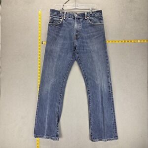 Levis 517 Jeans Mens 38x32 Blue Medium Wash Slim Bootcut Leg Zip‎ Fly Denim